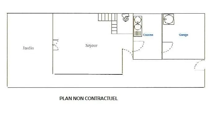 Lv190-100 Maison 3 Pieces 6 Couchages * 르 라방두